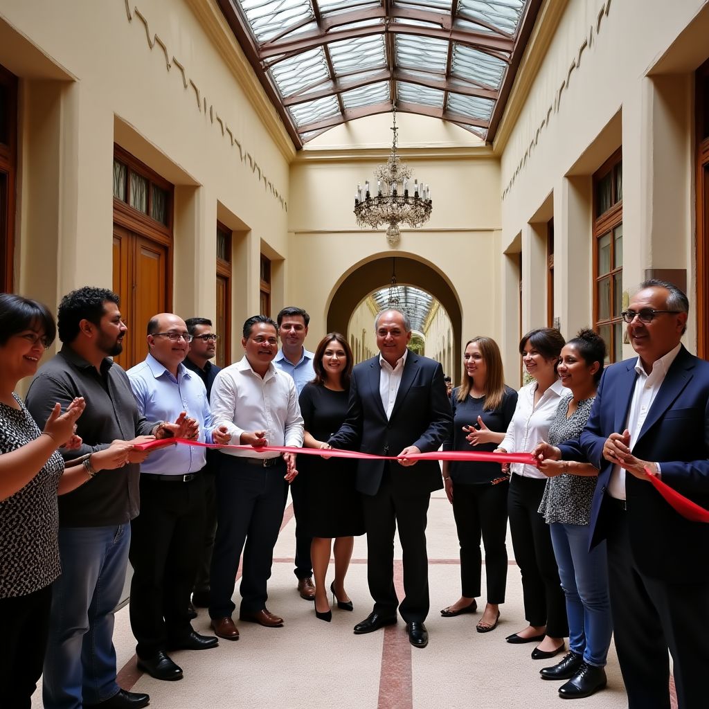 Primera oficina en Rosario, Argentina